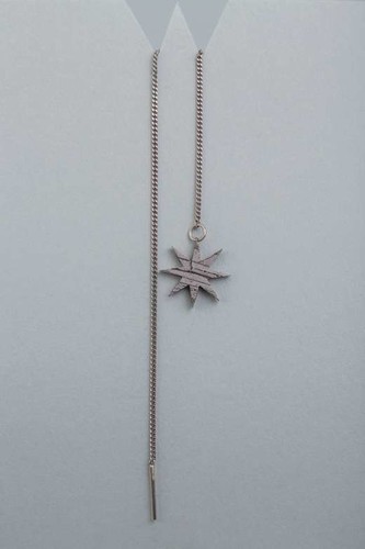 Meteorite mono earring SNEBA Earring star 8