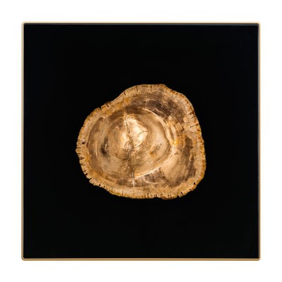 Petrified wood Eichholtz Side Table Villiers