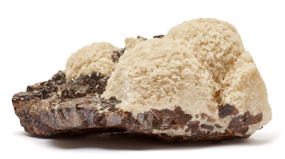 Barite, sphalerite
