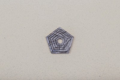 Meteorite pendant SNEBA PENTAGON