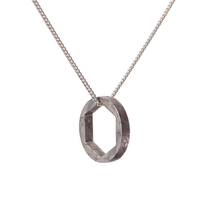 Meteorite pendant SNEBA Hexagon In